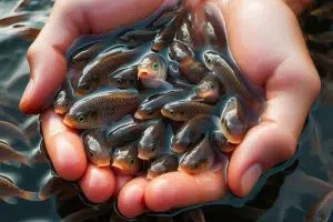 پرورش ماهی در استخر خانگی